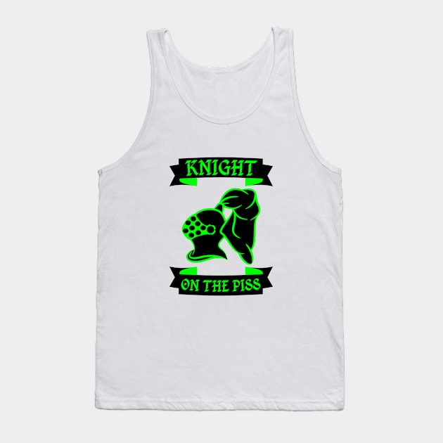 Stag Knight on the Piss Tank Top by mailboxdisco